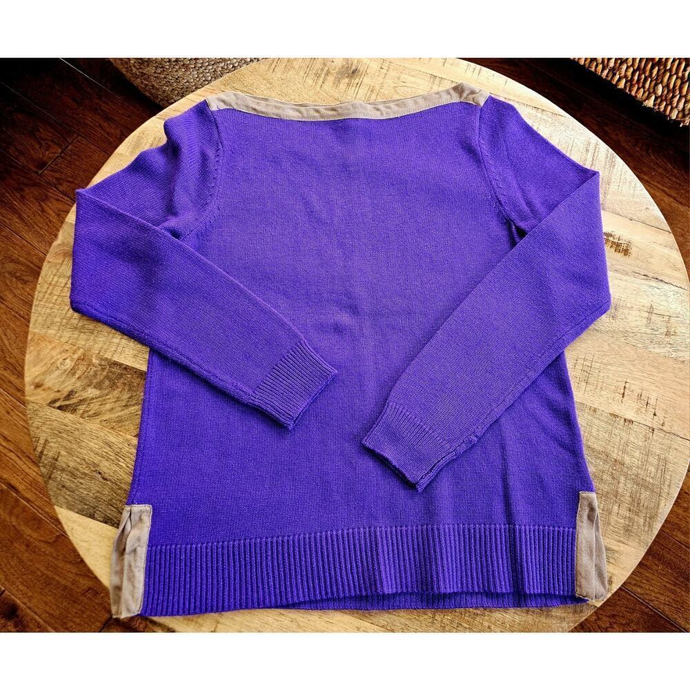 Lauren Ralph Lauren Wool Blend Sweather Women's Size S Preppy Career Equestrian - Picture 1 of 8